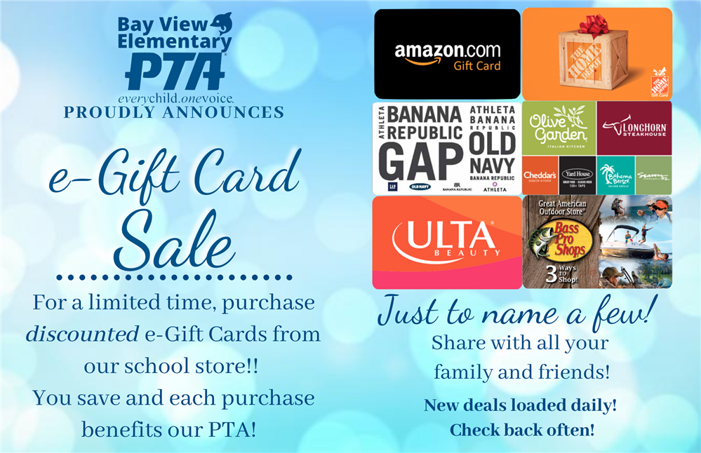 Gift Card Fundraiser